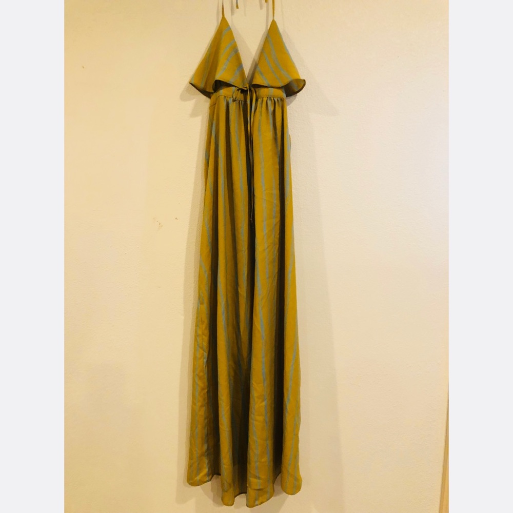Floor length summer BBQ dress